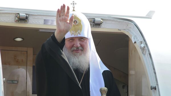 Визит патриарха Кирилла на Украину