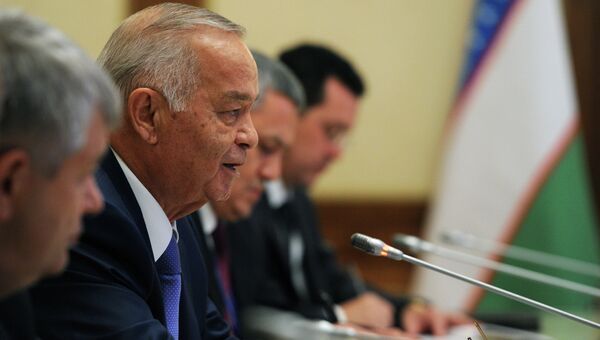 Президент Узбекистана Ислам Каримов принимает участие в саммите ШОС
