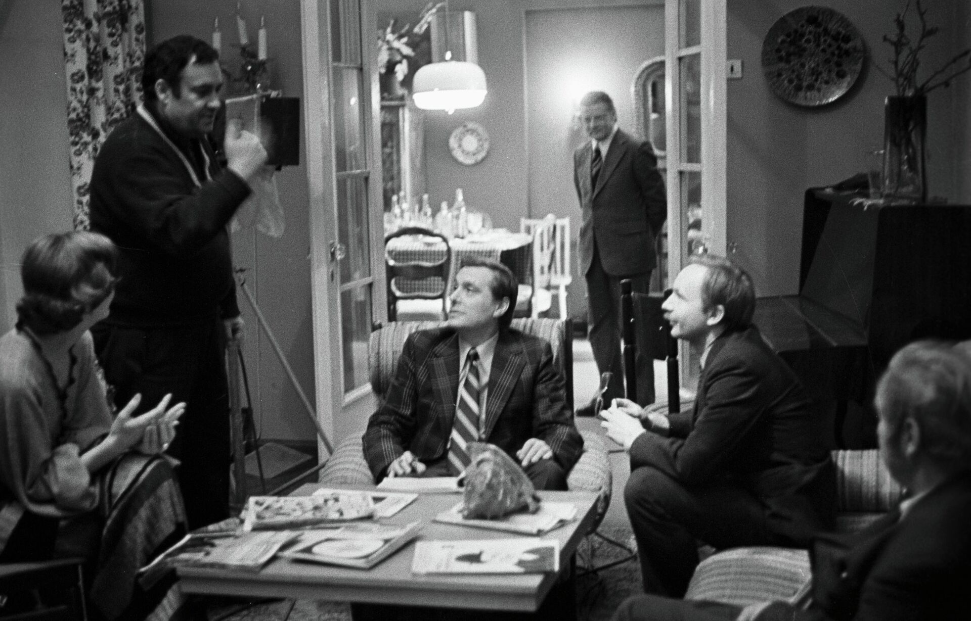 Съемки фильма Служебный роман - РИА Новости, 1920, 25.10.2025