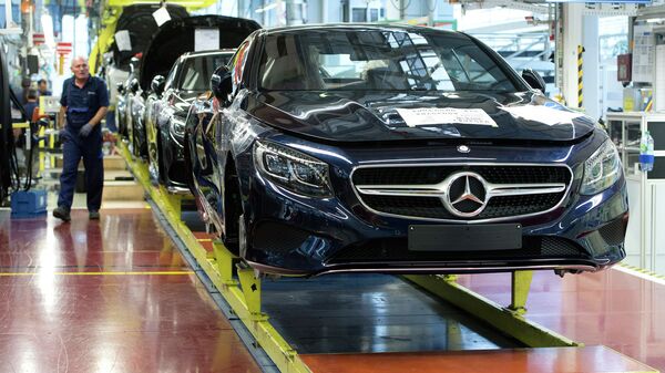 Завод Mercedes-Benz в Германии