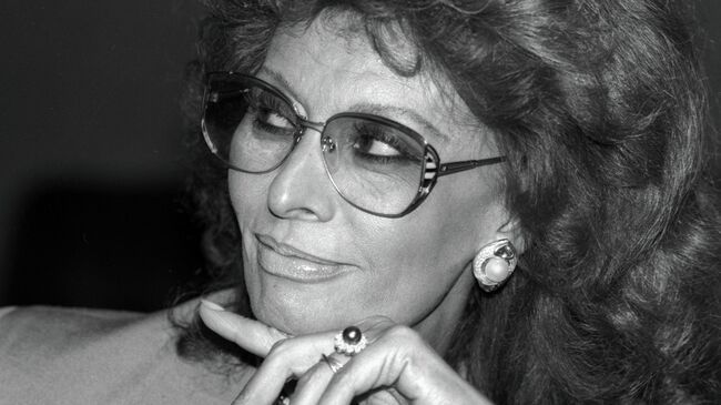 Итальянская актриса Софи Лорен. Архивное фото