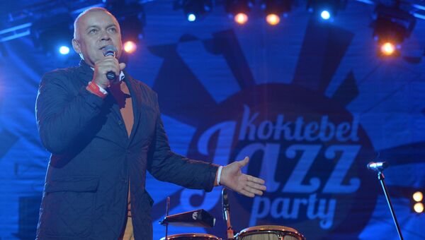 Генеральный директор МИА Россия Сегодня Дмитрий Киселев выступает на международном фестивале Koktebel Jazz Party. Архивное фото