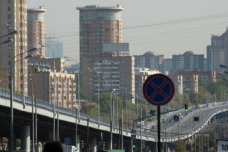 Открытие самой длинной эстакады в Москве