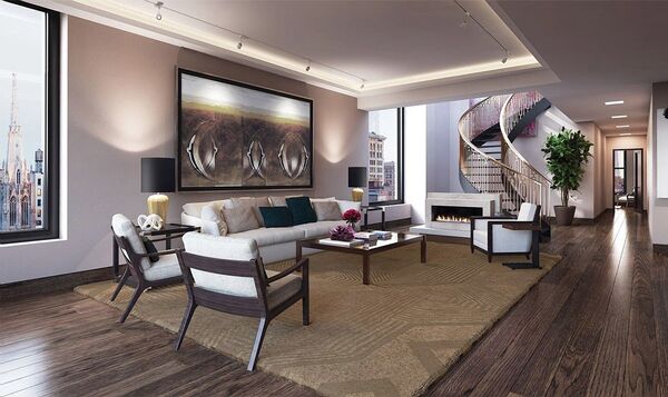 Апартаменты Леонардо Ди Каприо в районе Гринвич-Виллидж в Нью-Йорке