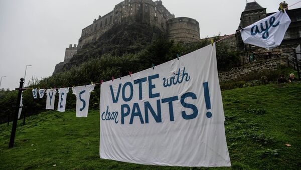 Референдум о независимости Шотландии. Архивное фото