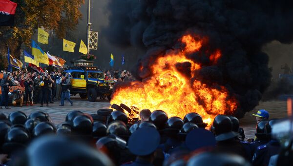 Митинг в Киеве, архивное фото