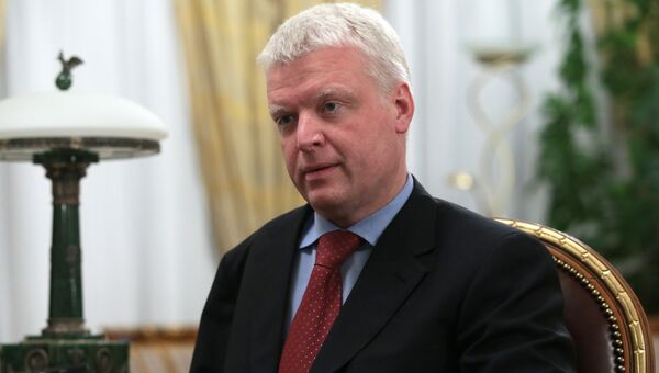 Президент алмазодобывающей компании АЛРОСА Федор Андреев