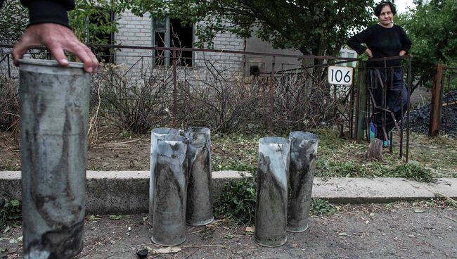 Артиллерийские гильзы найденные в поселке Нижняя Крынка Артиллерийские гильзы найденные в поселке Нижняя Крынка