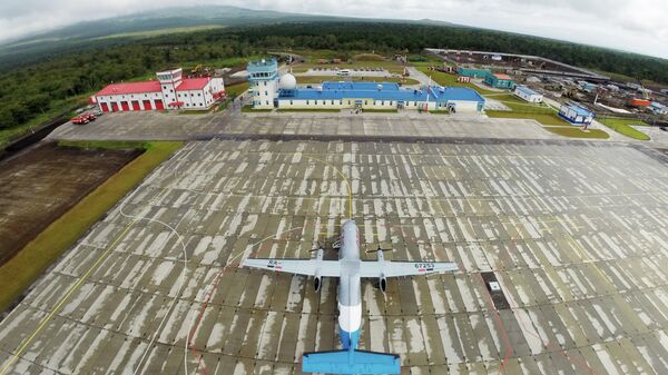 Новый аэропорт открылся на южно-курильском острове Итуруп
