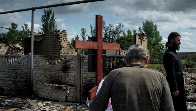 Ситуация в Луганской области. Архивное фото