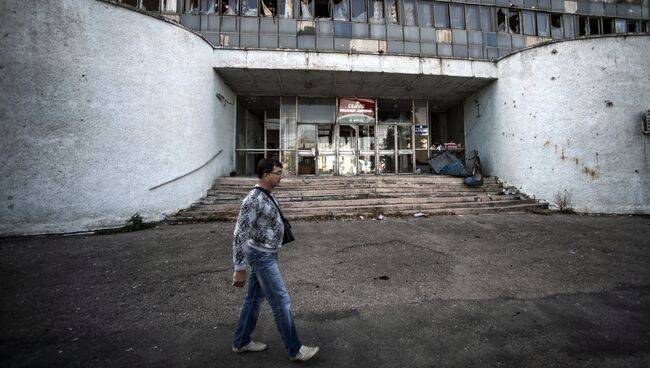 Ситуация в Луганске. Архивное фото