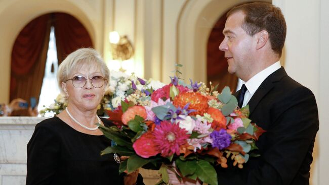 Д.Медведев принял участие в открытии Большого драматического театра имени Г.А. Товстоногова после реконструкции