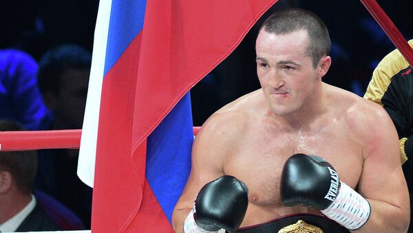 Российский боксер Денис Лебедев. Архивное фото