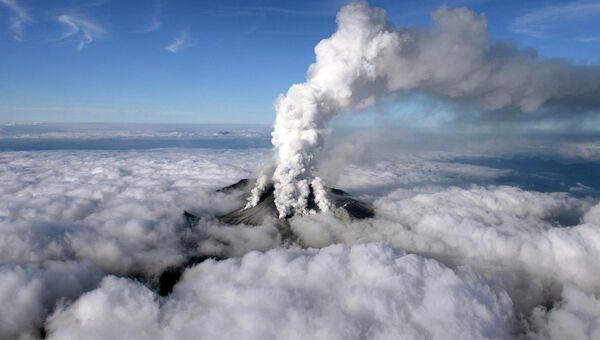 Извержение вулкана Онтакэ в Японии, 27 сентября 2014