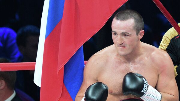 Российский боксер Денис Лебедев. Архивное фото