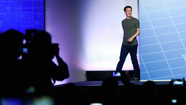 Американский программист и сооснователь социальной сети Facebook Марк Цукерберг. Архивное фото