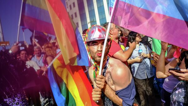 Гей-парад в Турции. Архивное фото