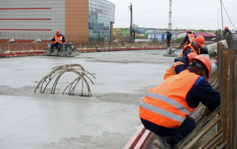 Осмотр хода работ по реконструкции транспортной развязки на пересечении МКАД с Каширским шоссе