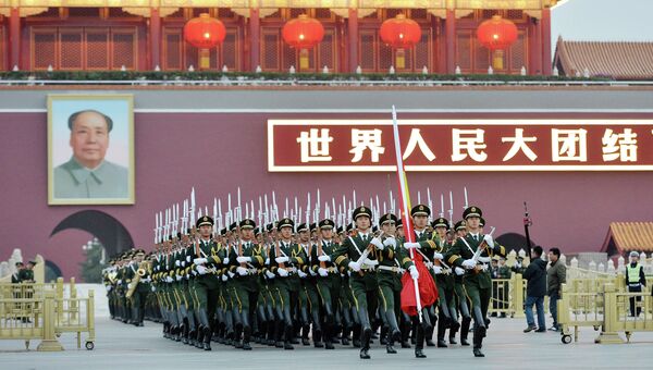 Празднование 65-й годовщины Дня образования КНР. Архивное фото
