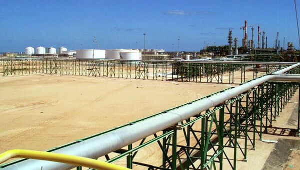 Газоперерабатывающий завод Eni в Ливии. Архивное фото