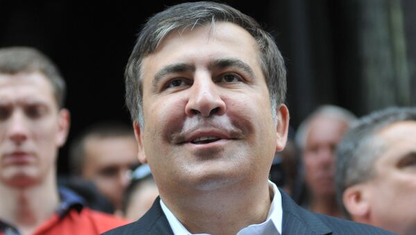 Бывший президент Грузии Михаил Саакашвили, архивное фото