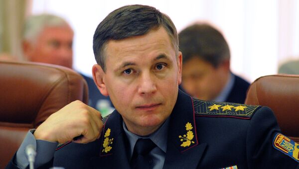 Министр обороны Валерий Гелетей