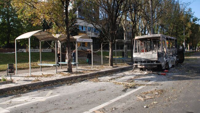 Ситуация в  Донецке. Архивное фото