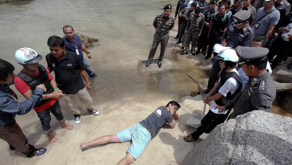 Задержаны подозреваемые в убийстве английских туристов на острове Тао в Тайланде