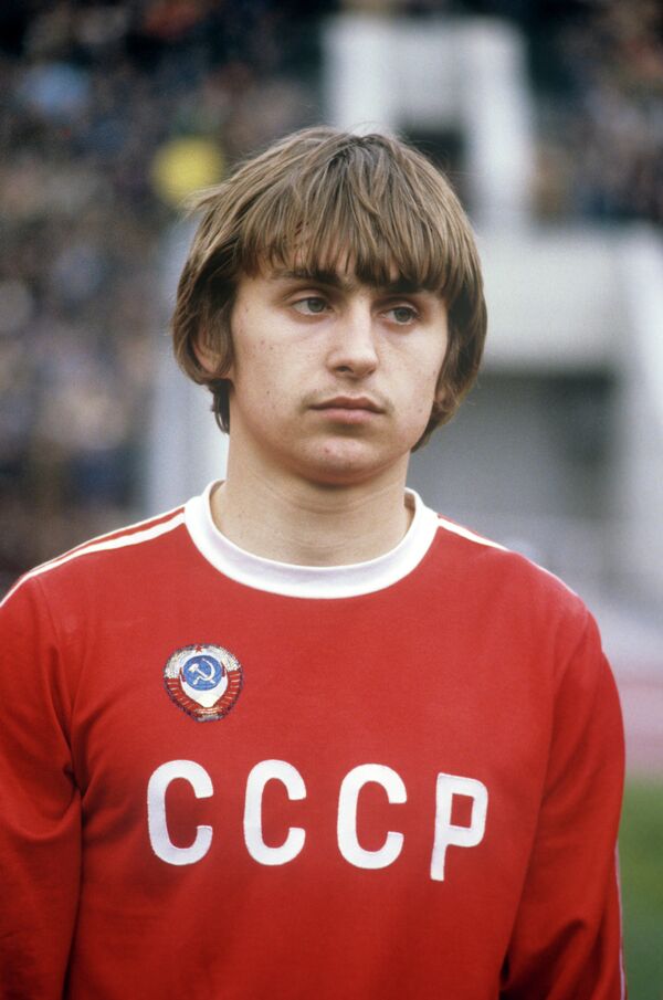 Футболист Федор Черенков, 1980 год