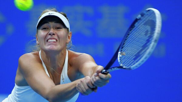 Мария Шарапова победила Квитову в финале теннисного турнира в Пекине