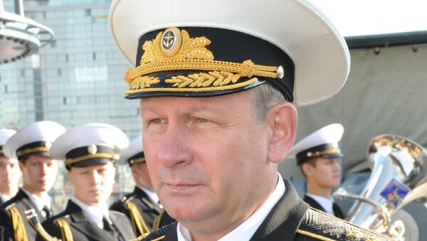 Главком ВМФ России адмирал Виктор Чирков, архивное фото
