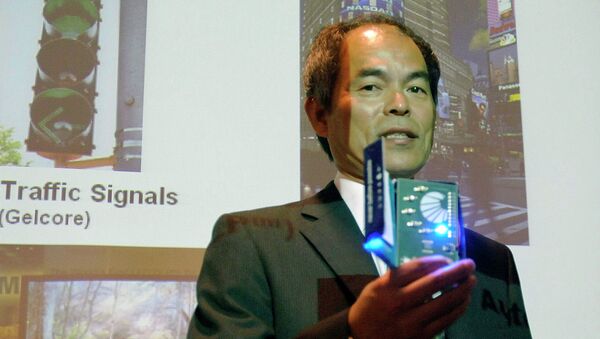Японский ученый Судзи Накамура, удостоенный Нобелевской премии