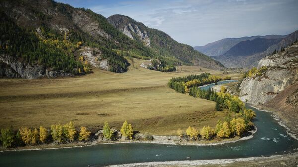 Река Чуя в Улаганском районе Республики Алтай