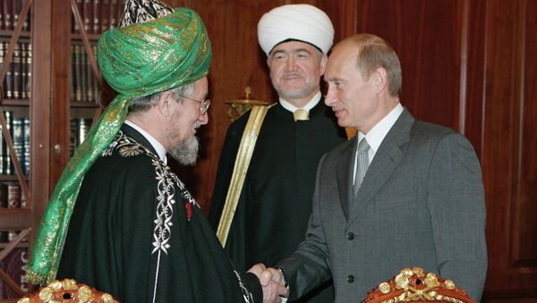 Президент РФ встретился с духовными лидерами российских мусульман