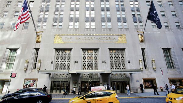 Отель Waldorf Astoria в Нью-Йорке. Архивное фото.