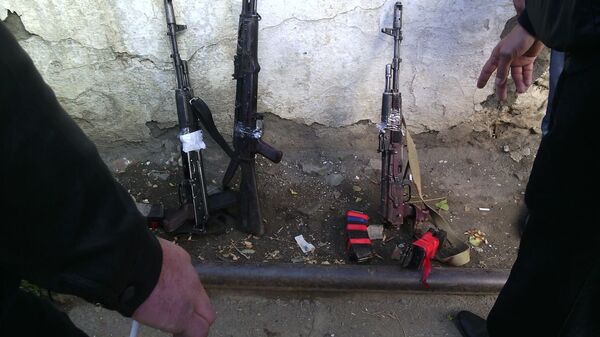 На месте нейтрализации бандитов в Дагестане. Архивное фото