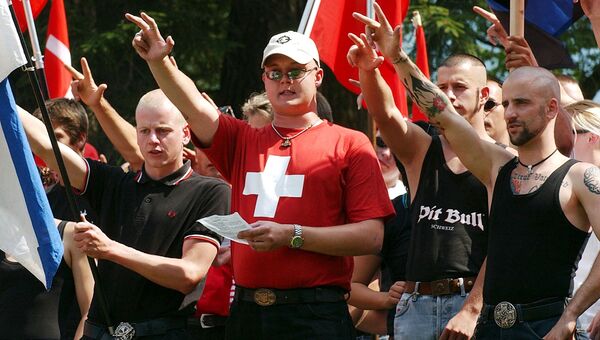 Швейцарские националисты. Архивное фото