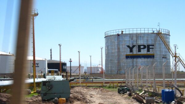 Аргентинская нефтегазовая компания YPF. Архивное фото