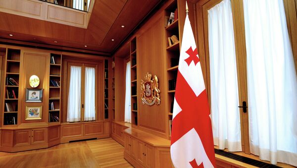 День открытых дверей в президентском дворце в Тбилиси