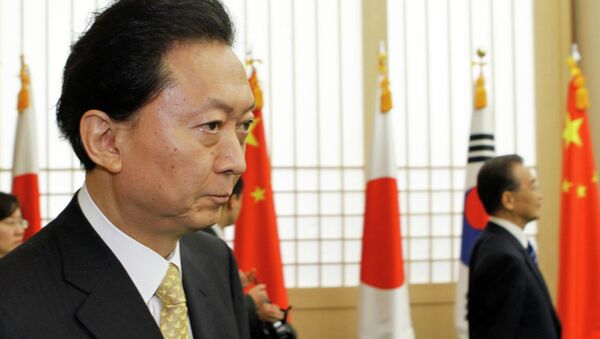 Экс-премьер Японии Юкио Хатояма. Архивное фото