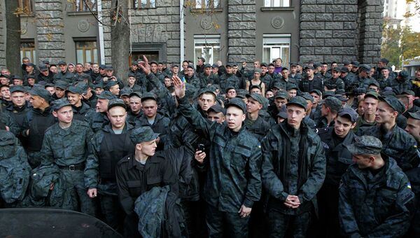 Бойцы Нацгвардии Украины