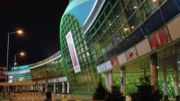 Здание аэропорта АО Международный Аэропорт Астана. Архивное фото