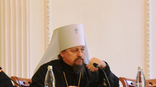 Председатель миссионерского отдела Московского патриархата митрополит Белгородский и Старооскольский Иоанн