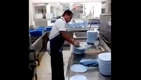 Посудомойка 80 левела