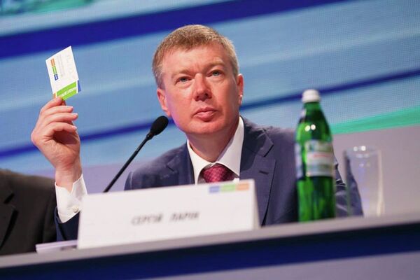 Председатель исполнительного комитета Партии развития Украины Сергей Ларин