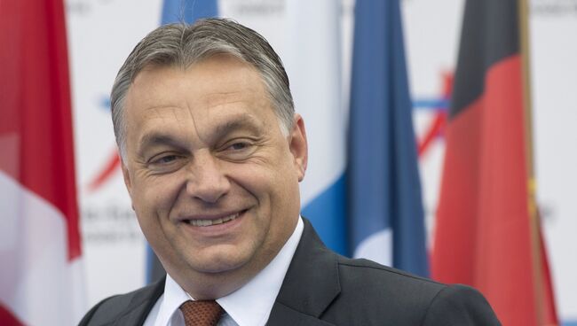 Премьер-министр Венгрии Виктор Орбан, архивное фото
