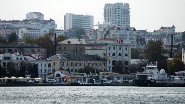 Вид на Севастопольскую бухту. Архивное фото