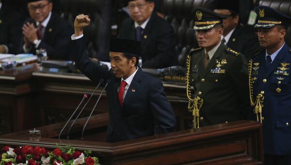 Инаугурация президента Индонезии Джоко Видодо