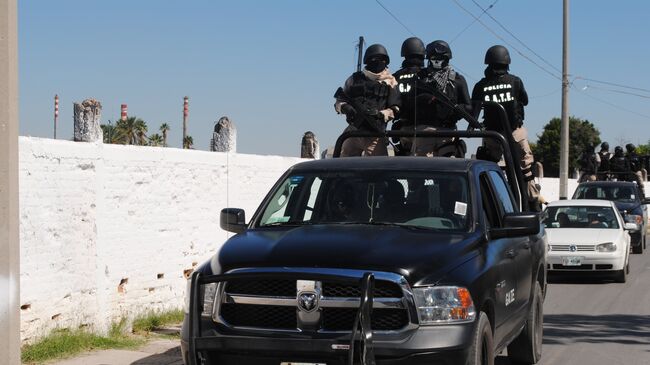 Спецназ мексиканской полиции. Архивное фото