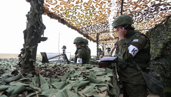 Российские военнослужащие Южного военного округа. Архивное фото